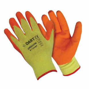 Dart Orange Builders Gloves Size M (8)